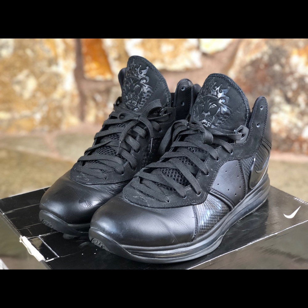 Nike Lebron 8 “Blackout” Men’s Size 14 - Picture 4 of 8